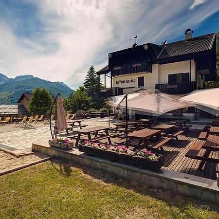 Hotel La Fontaine Oulx Kültér fotó
