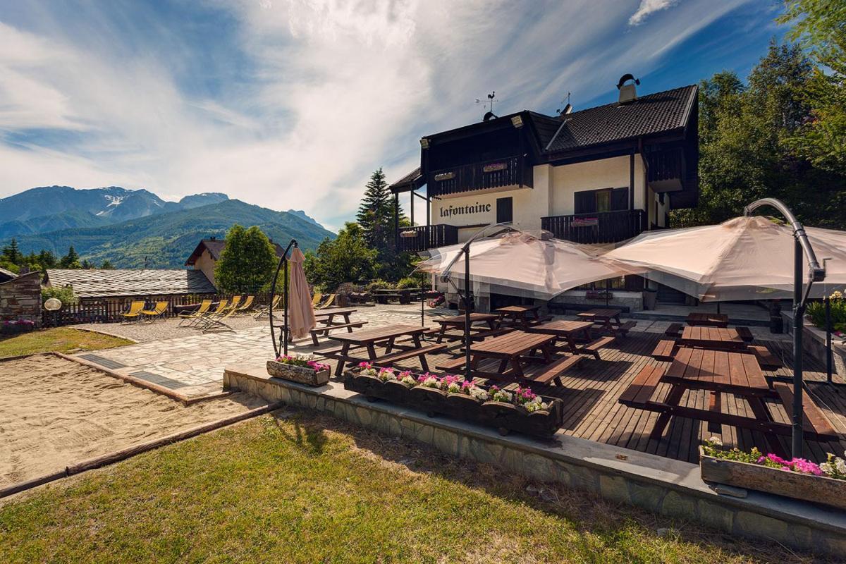 Hotel La Fontaine Oulx Kültér fotó
